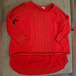 Lucky Brand Large Red Sweater